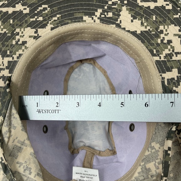 Safari Hat W/Neck Flap,sun protection UPF 50+.BinB1#3. - Picture 7 of 9